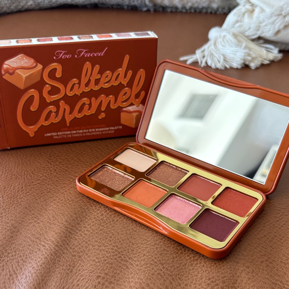 Too Faced Salted Caramel Palette with Rich Hues, NWT